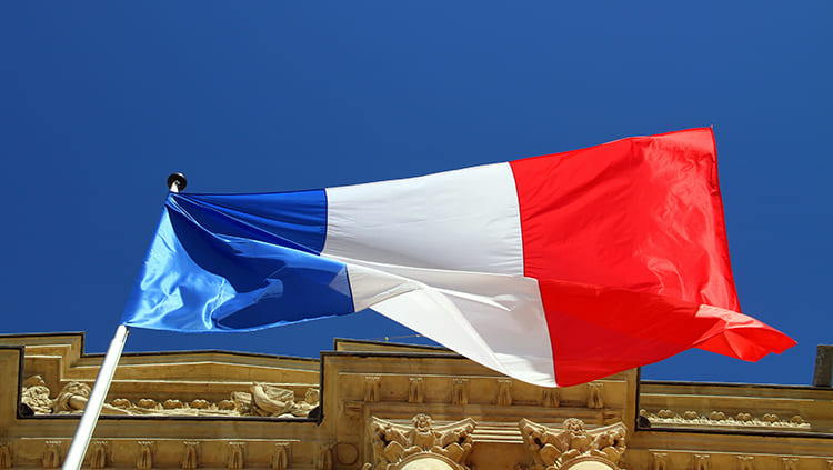 Photographie du drapeau franais