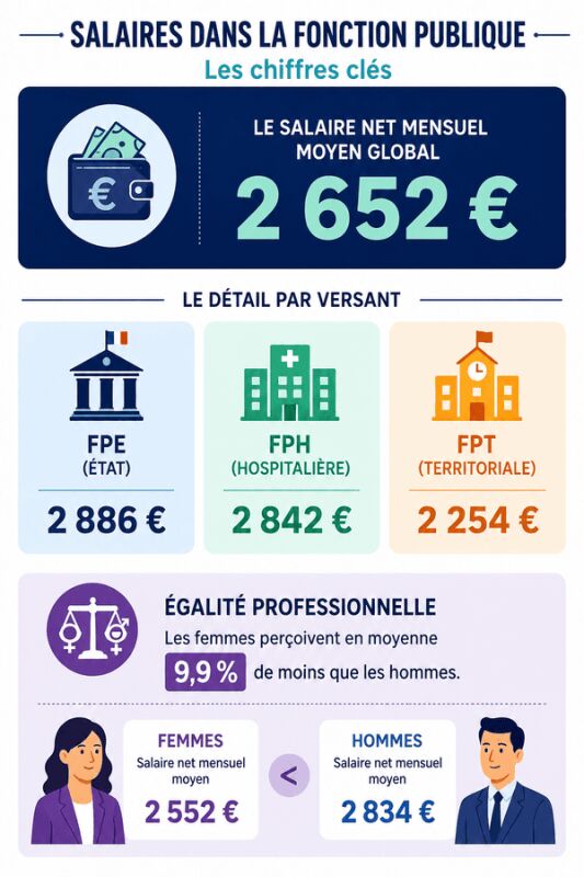 salaire fonction publique